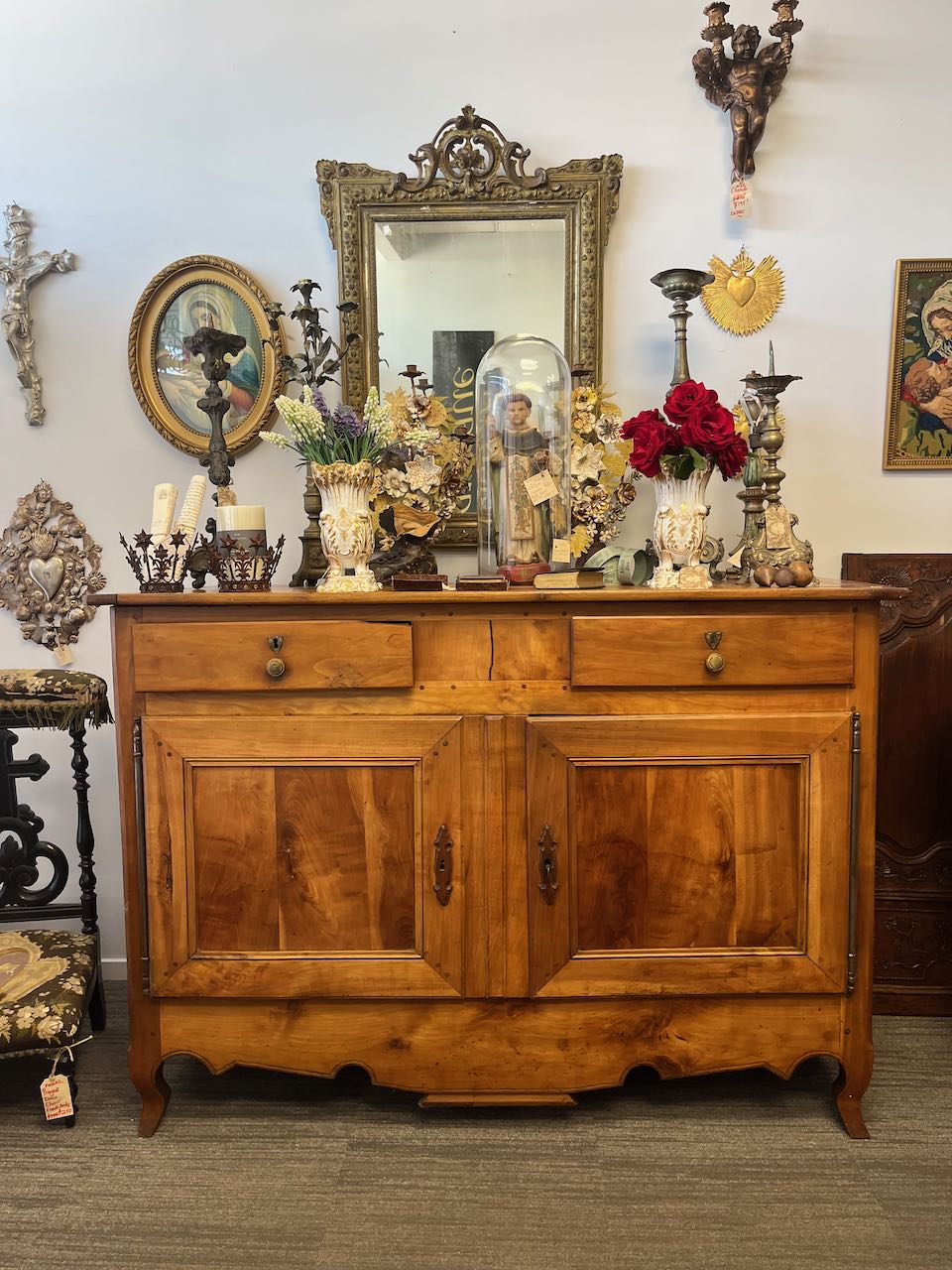 French Antique Sideboard