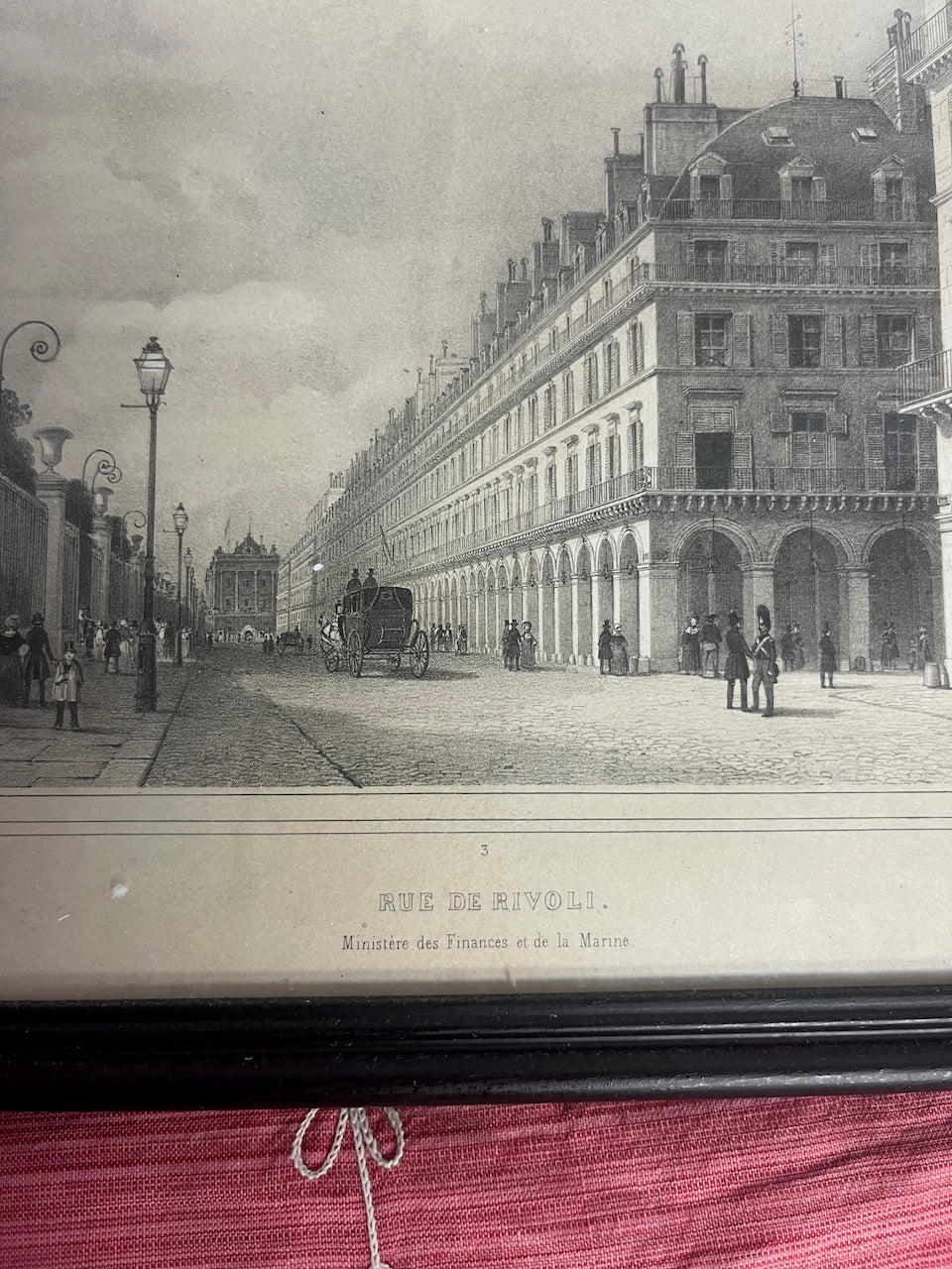 Framed Vintage Black and White prints of Paris