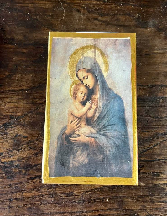 Beautiful Madonna Matchbox