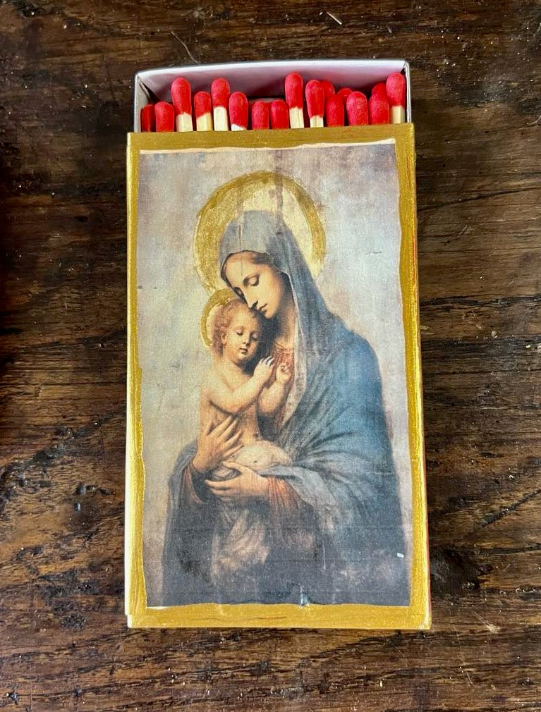 Beautiful Madonna Matchbox